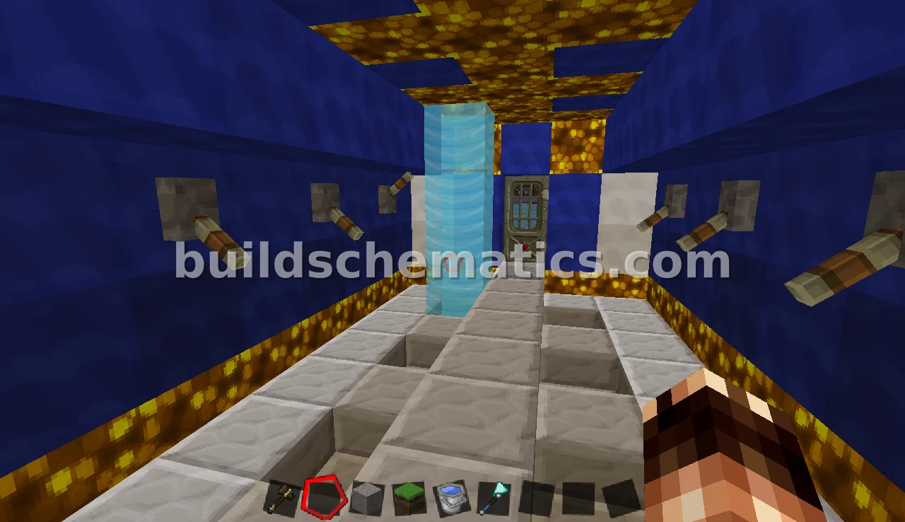 Server Swimming Pool with Diving Tower — view 4