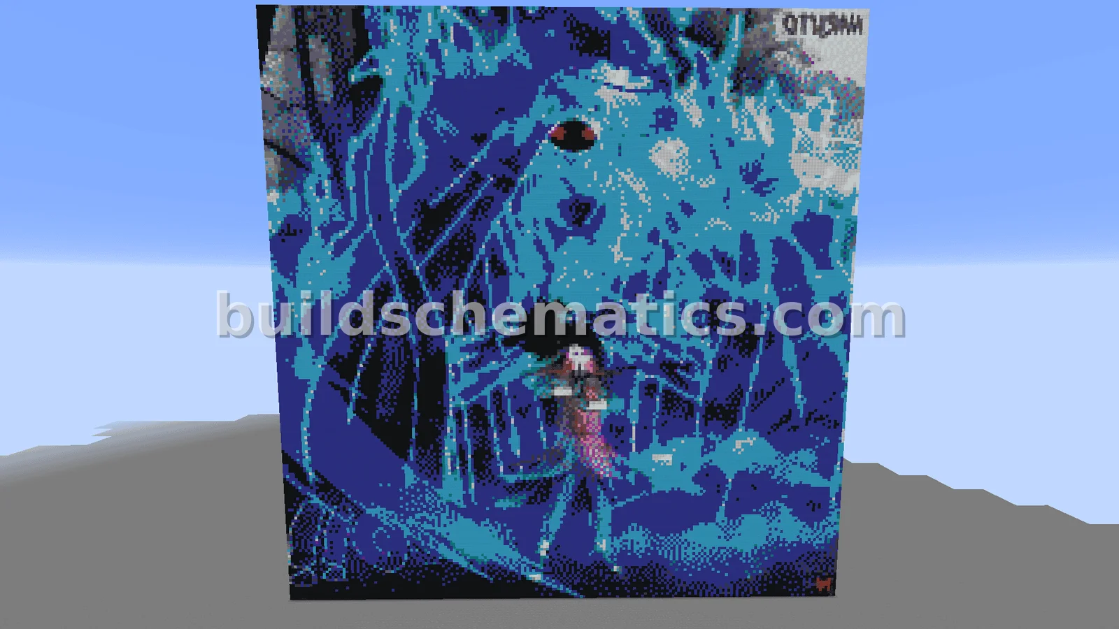 Madara Susanoo Pixel Art