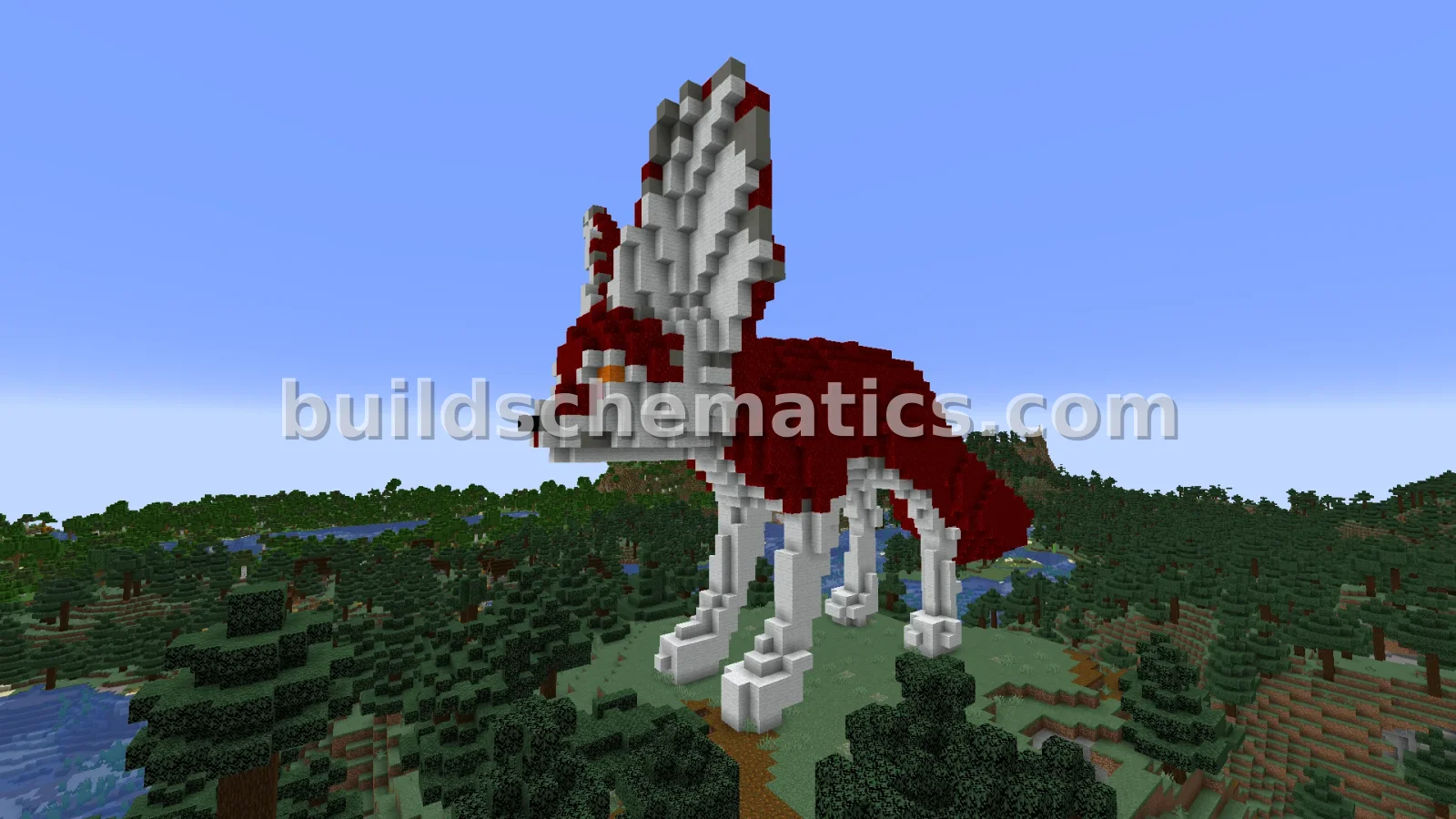 Red Fox Statue - Large Organic Build — view 4