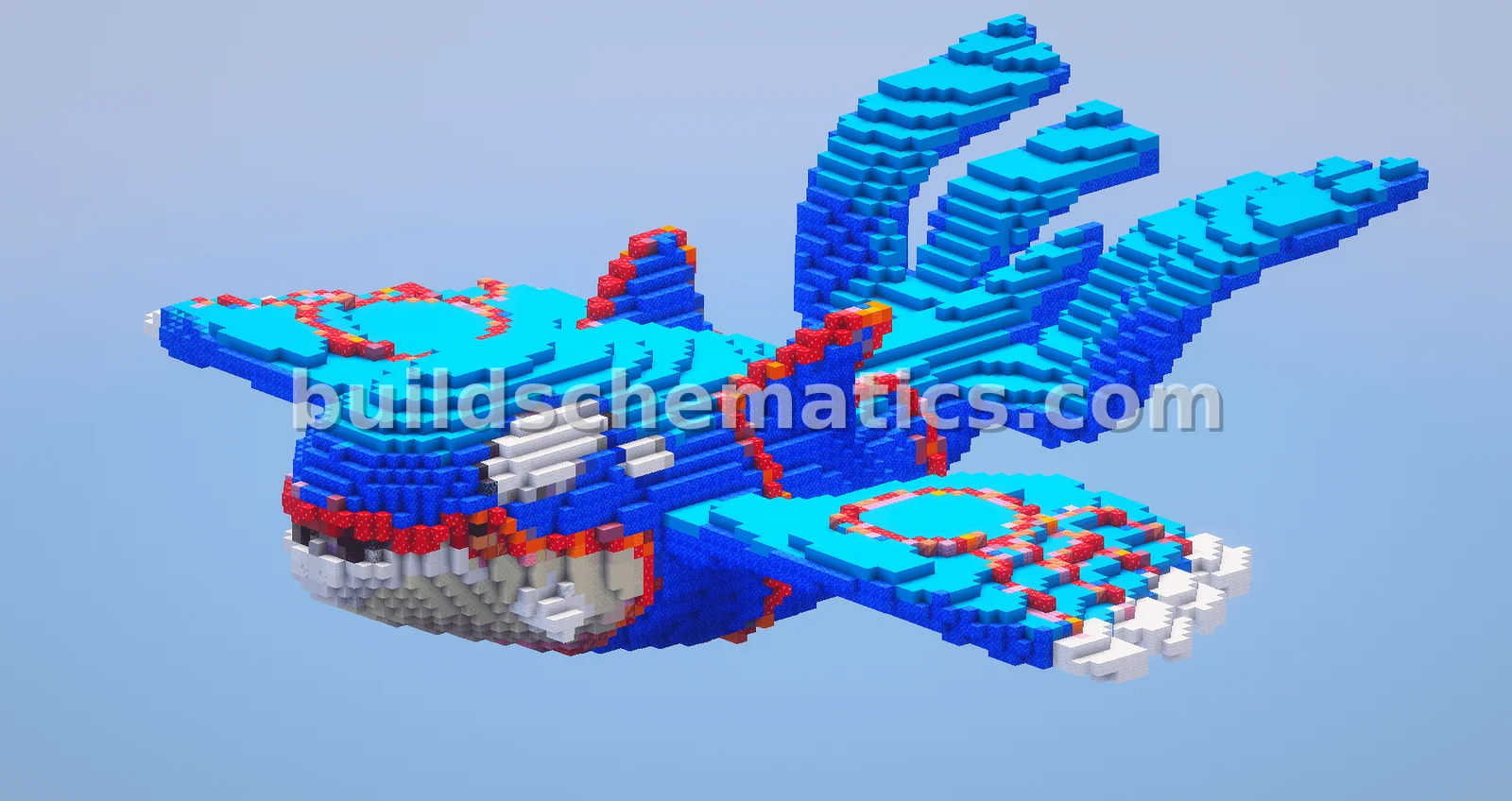 Kyogre Creature Build