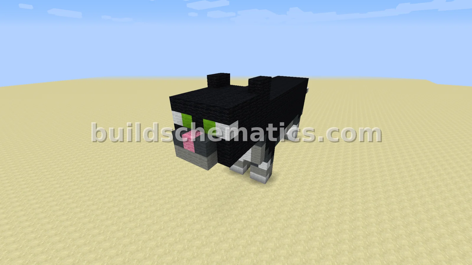 Black Cat Statue Build