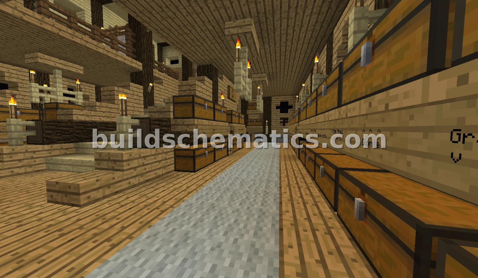 Minecraft Storage Warehouse — view 2