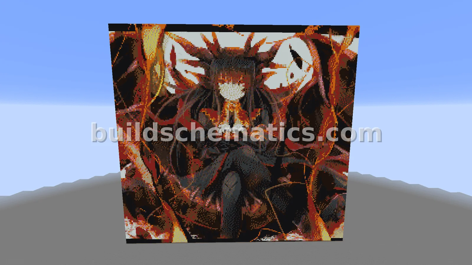 Monster Girl Red Fatalis Statue — view 2