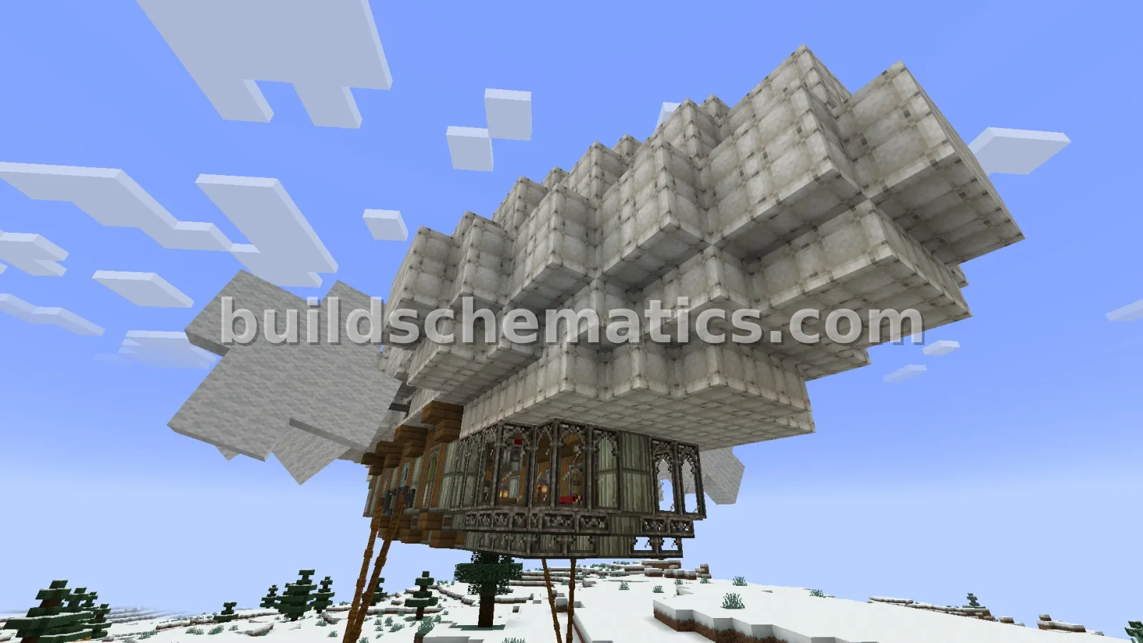 Steampunk Airship Transport — view 3
