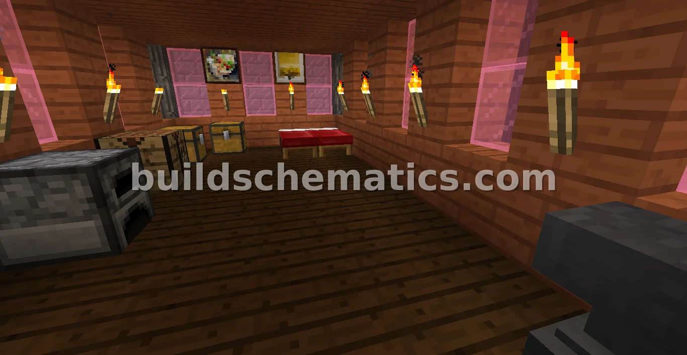 Acacia and Dark Wood Small House — view 2