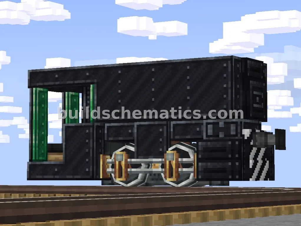 Narrow Gauge Porter Locomotive Schematic