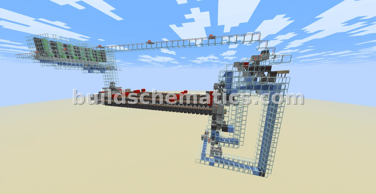 192-Furnace Smelter with Infinite Fuel