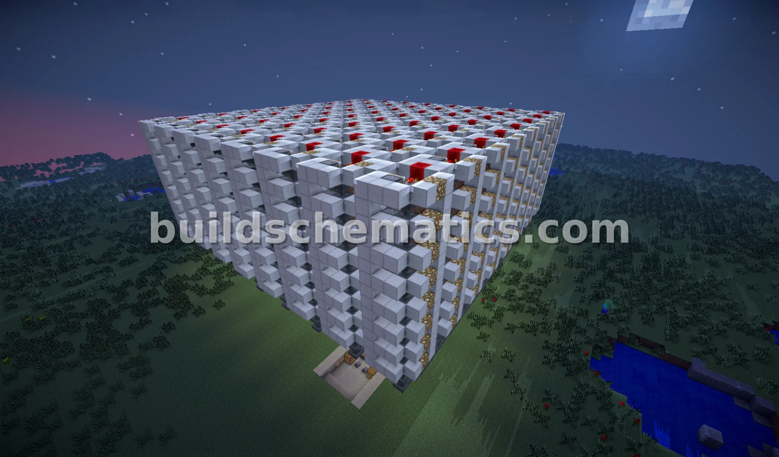 Automated Melon Farm - Redstone Design