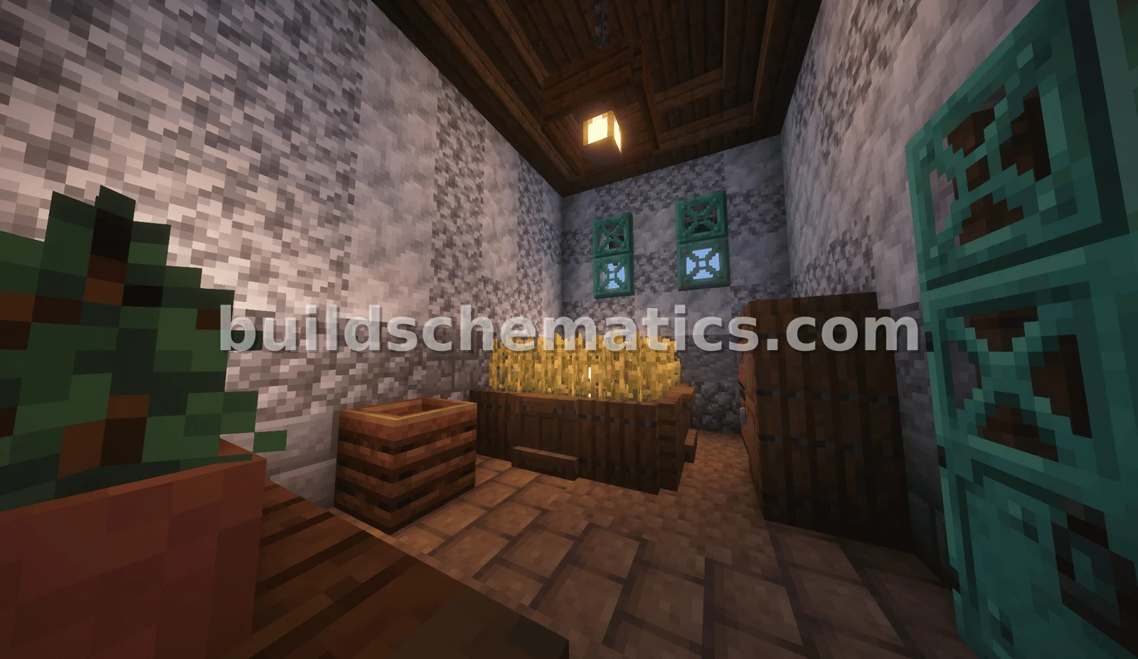 Medieval Starter House with Full Interior — view 5