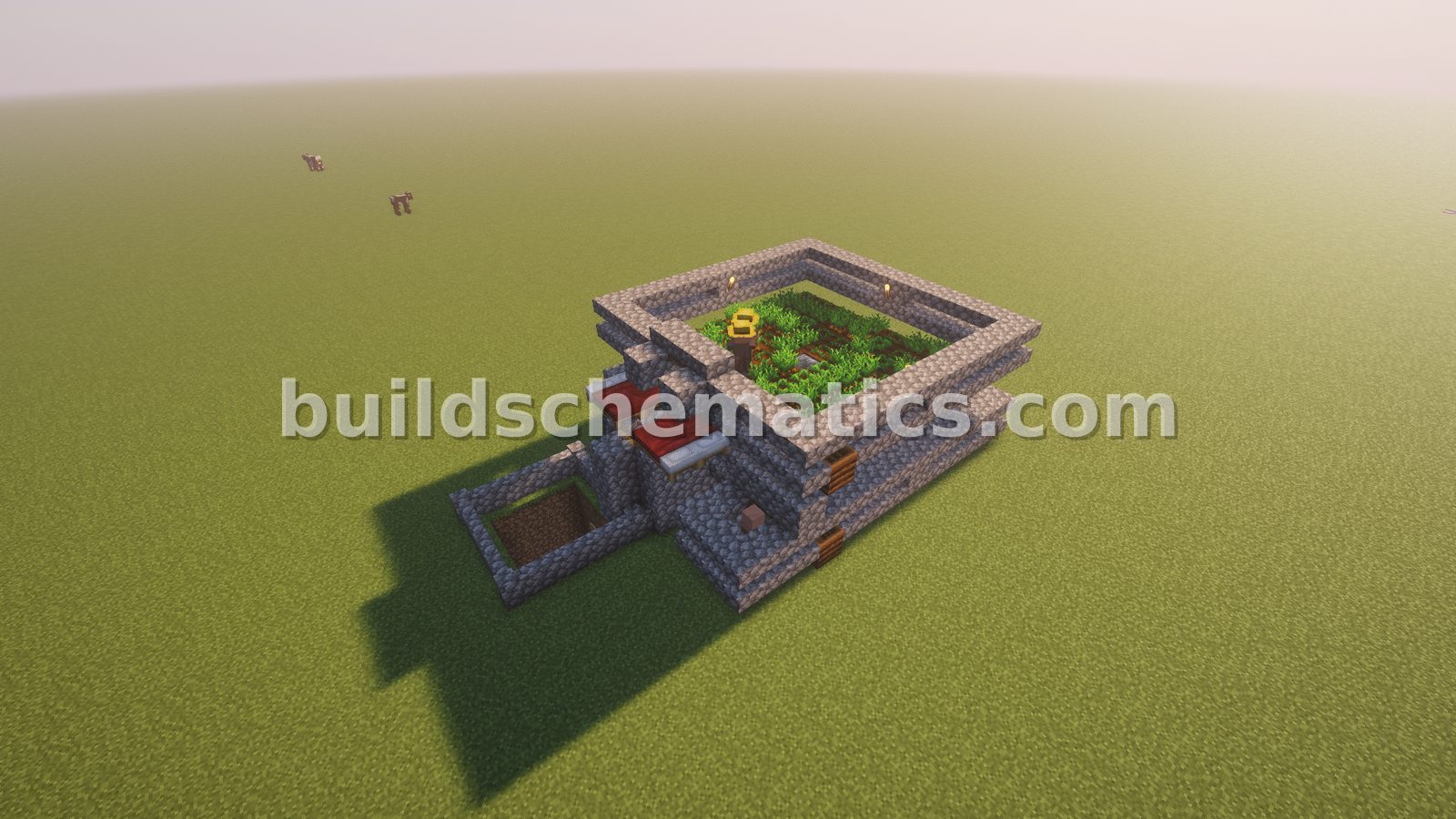 Villager Powered Carrot Potato Farm