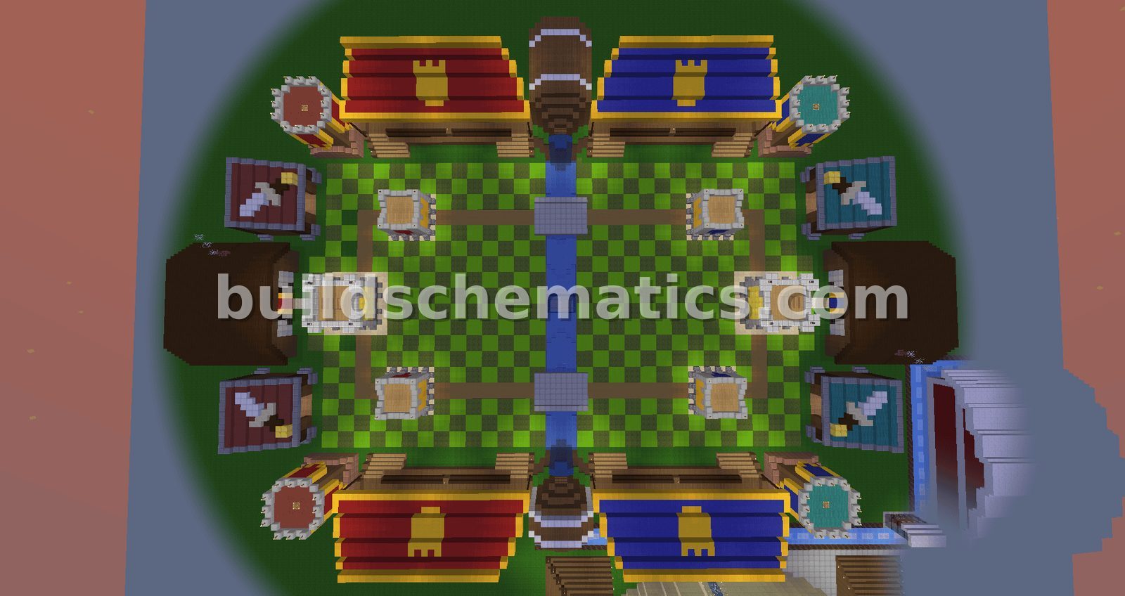 Clash Royale Royal Arena Castle
