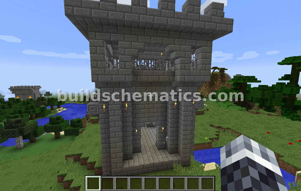 Castle Gate with Lava Flow — view 2