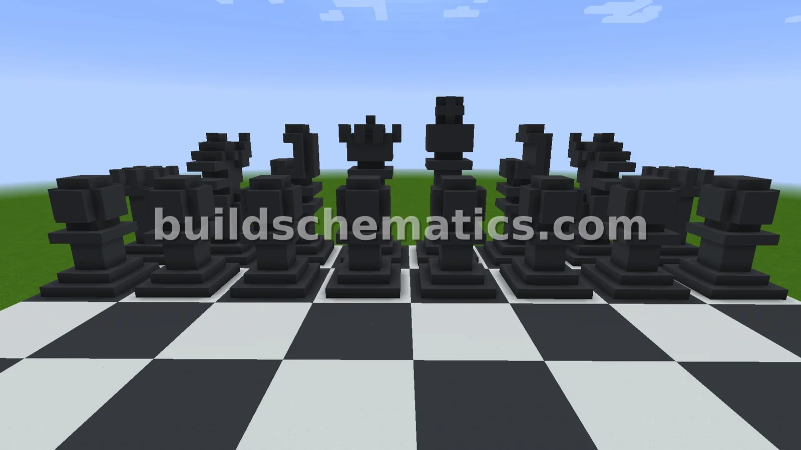 Chess Board and Pieces — view 3