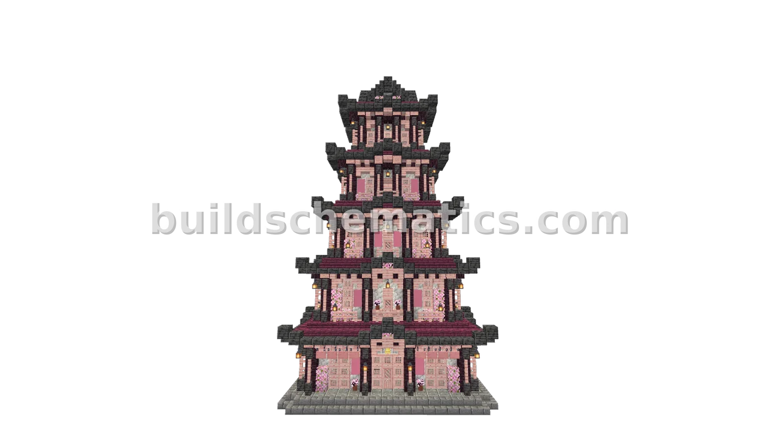 Japanese Cherry Pagoda House