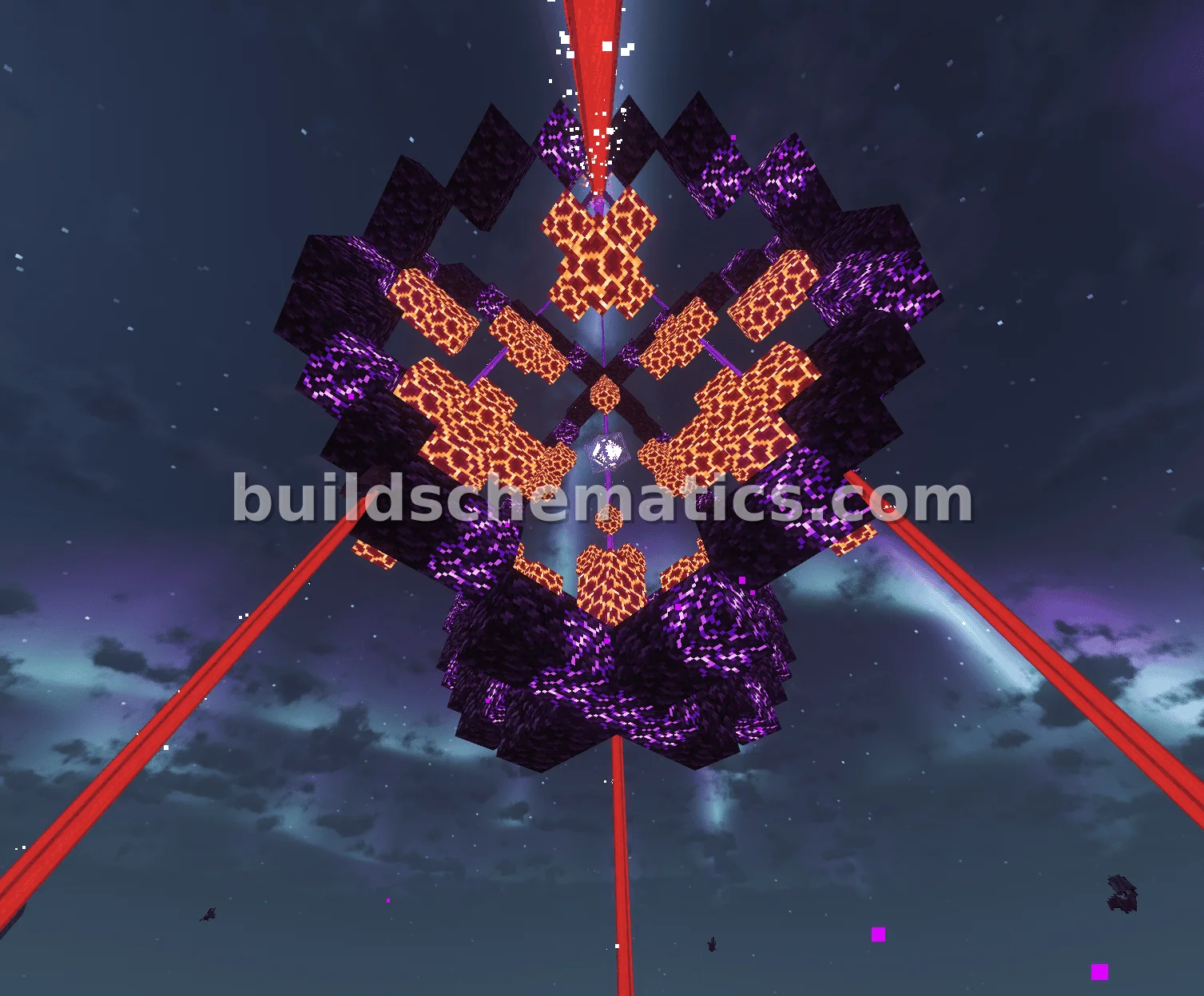 End Crystal Core Structure — view 2