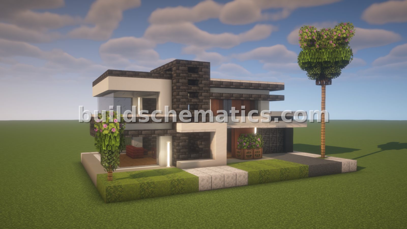 Contemporary Luxury Mansion Architectural Build