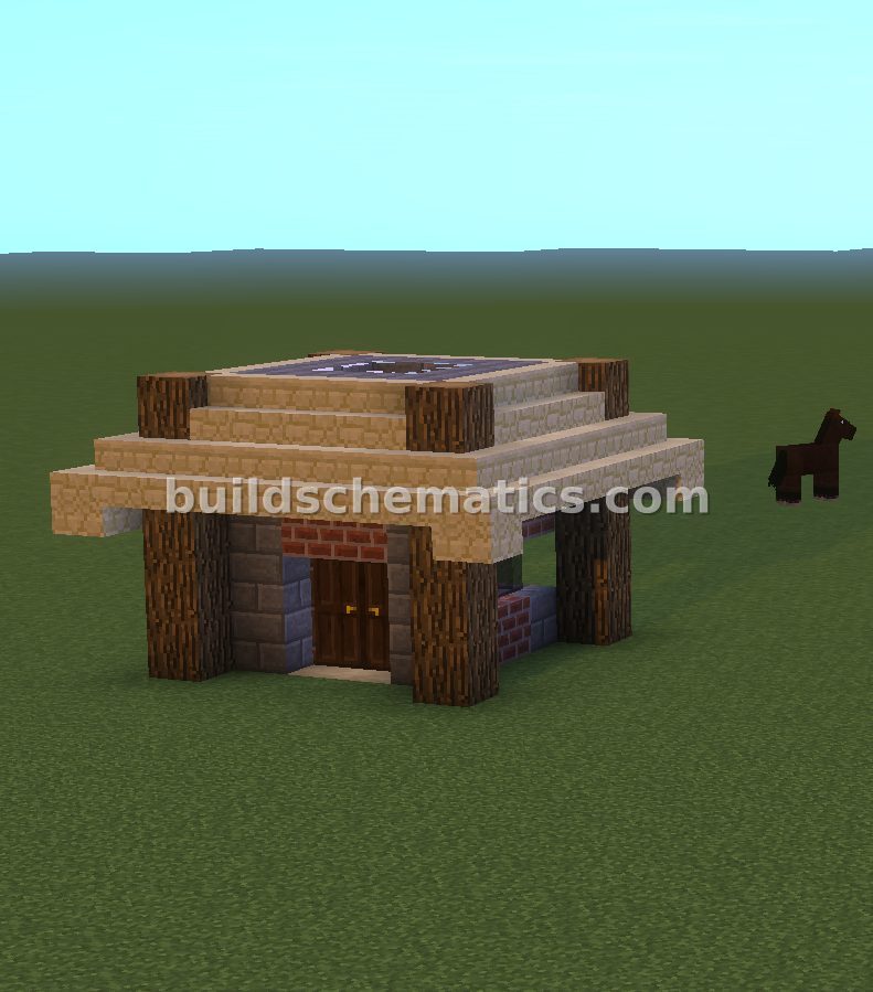 Compact 2×2 Player House