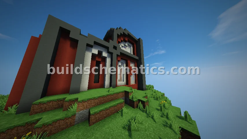 Modern House On A Flying Island — view 3
