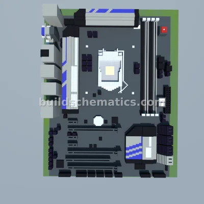 Gigabyte Z87X-UD3H Motherboard Replica — view 3