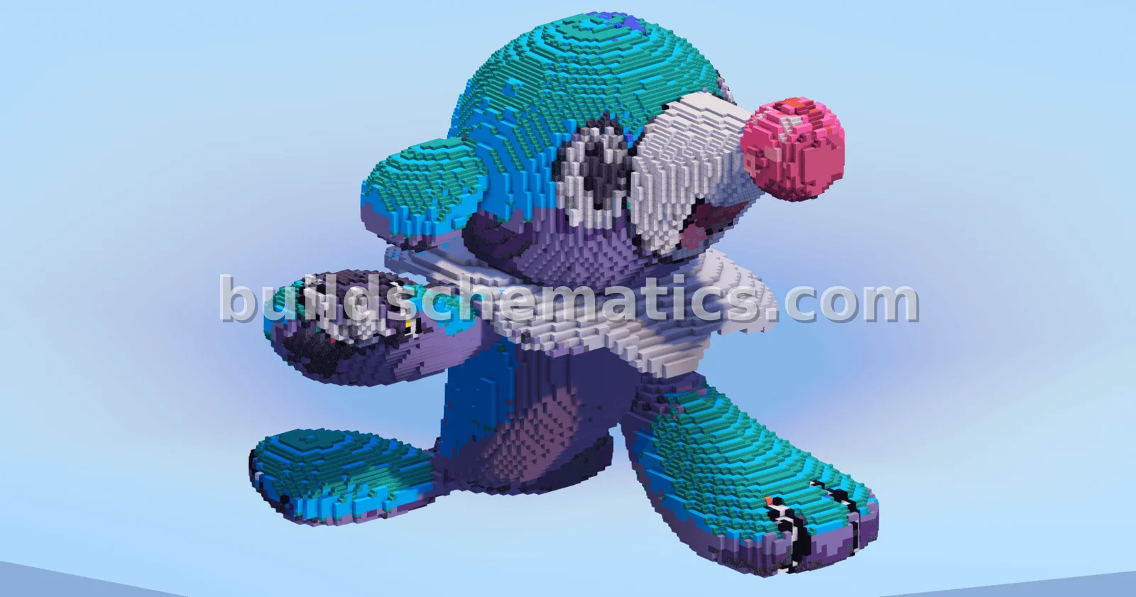 Popplio Creature Build