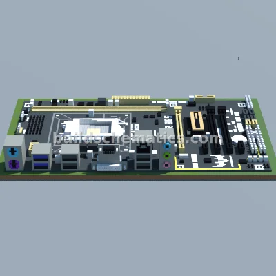 ASUS TUF Series B85 Trooper Build — view 3