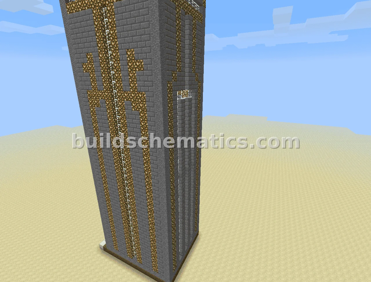 Modern Decorated Tower — view 3