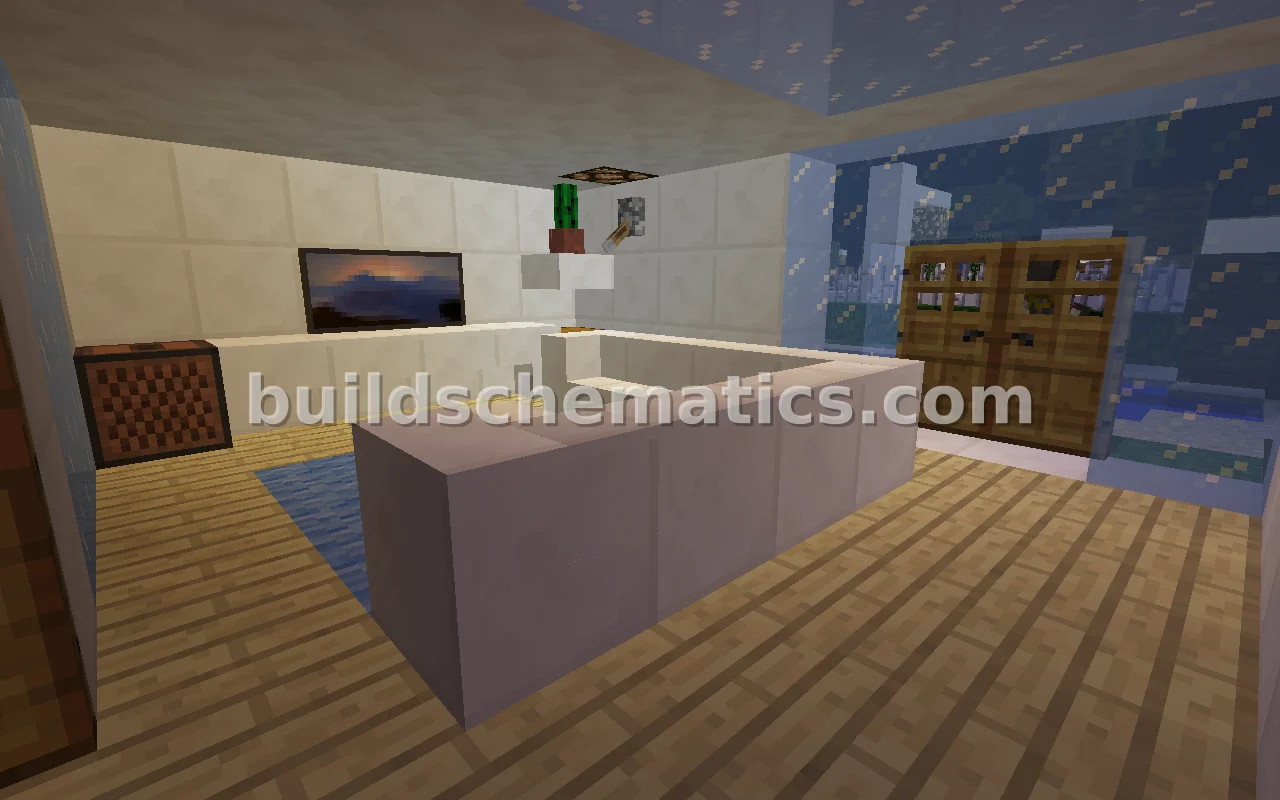 Small Modern House With Shop — view 4