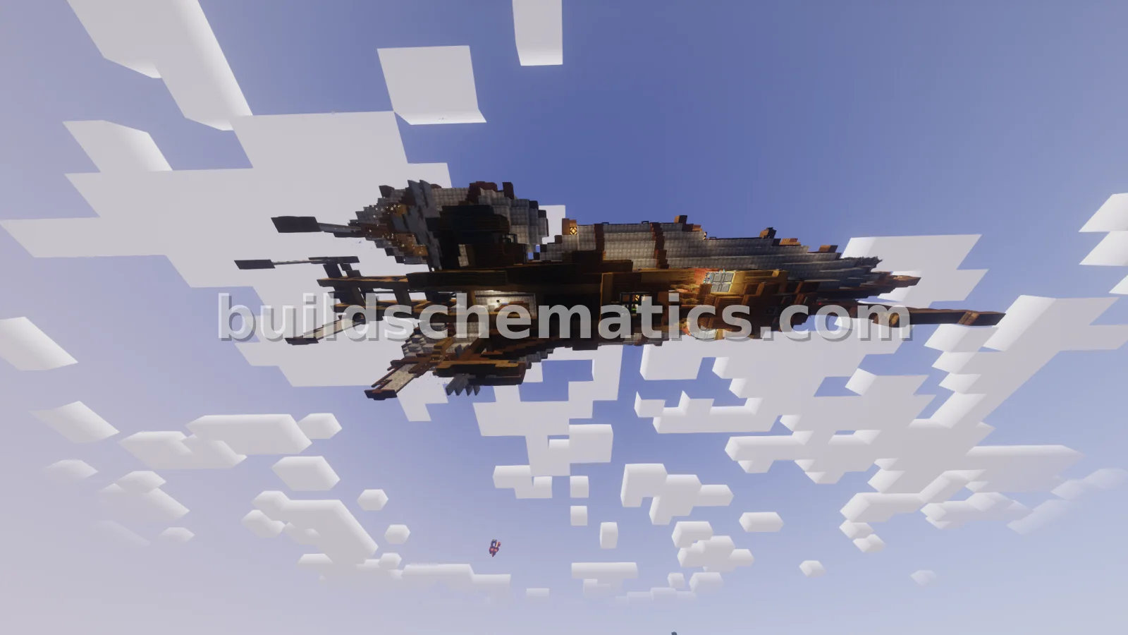 The Titulator Airship with Dock — view 2