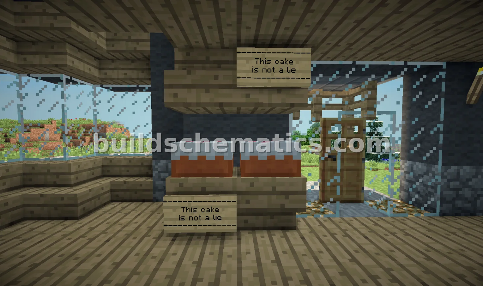 Small Modern House with Redwood Forest — view 4