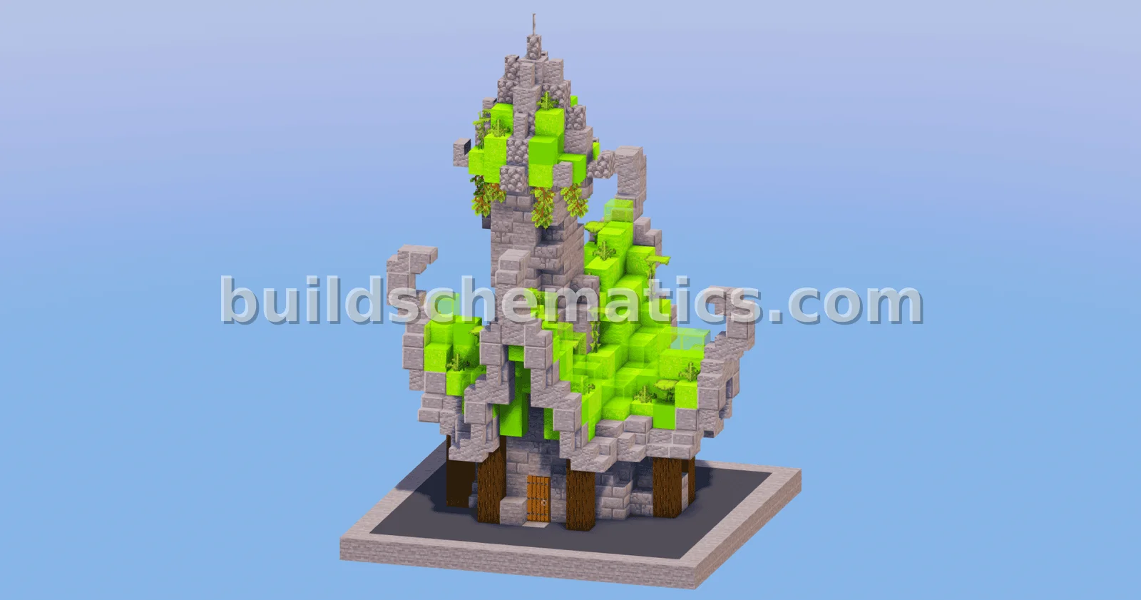 Lime Medieval Fantasy House