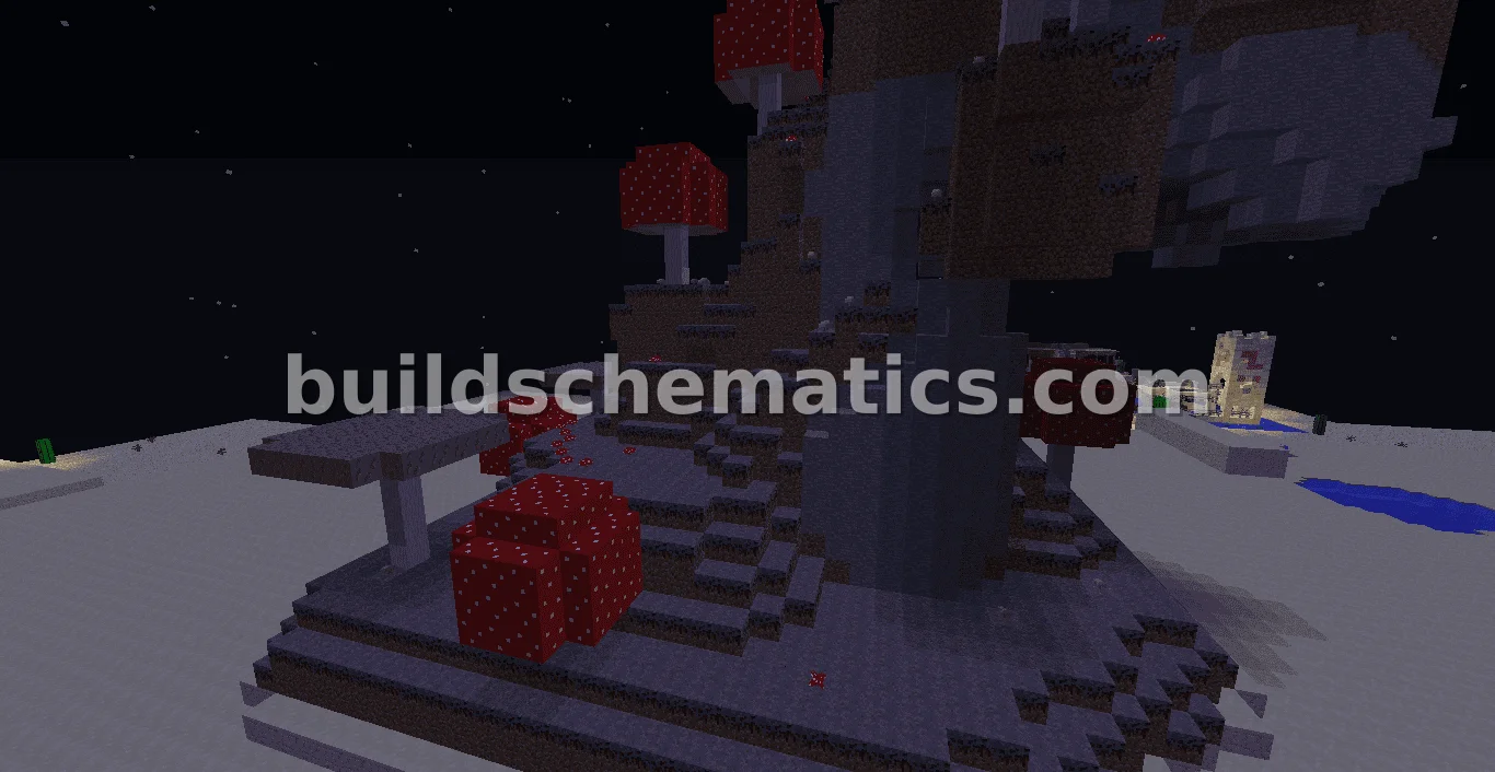 Small Sandstone Mushroom Island — view 3