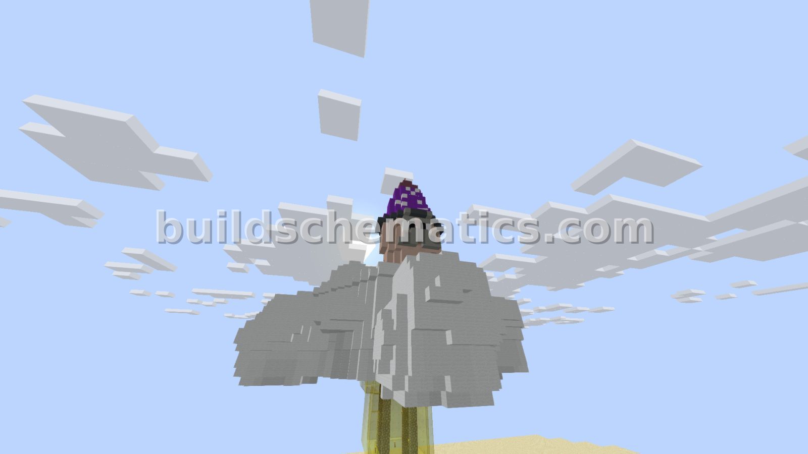 Worm Wizard Cloud with Iron Farm — view 3