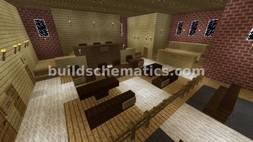 Classical Brick Courthouse — view 3