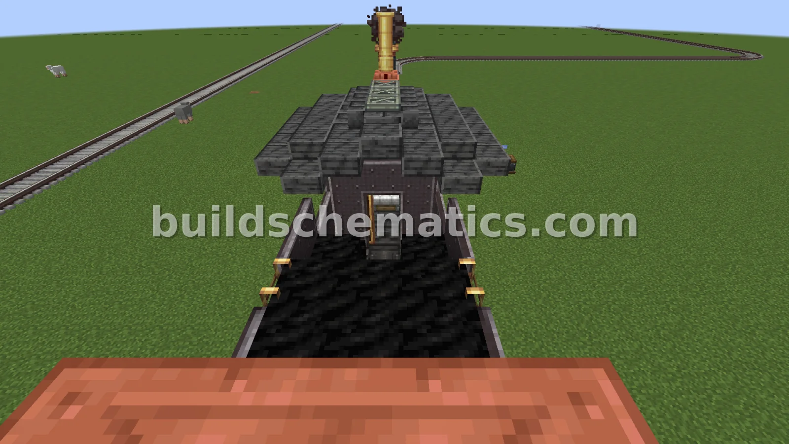 Industrial Lava Cargo Train — view 2