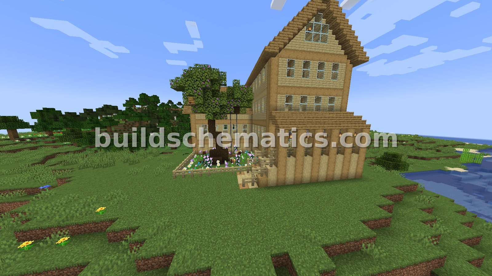 Birch And Oak Three Story Treehouse