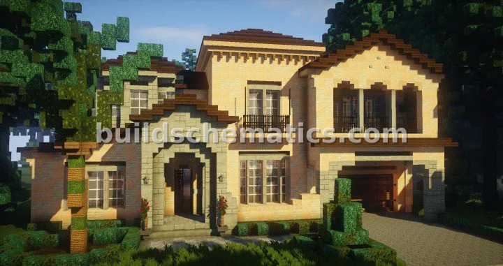 Mediterranean Style Traditional House