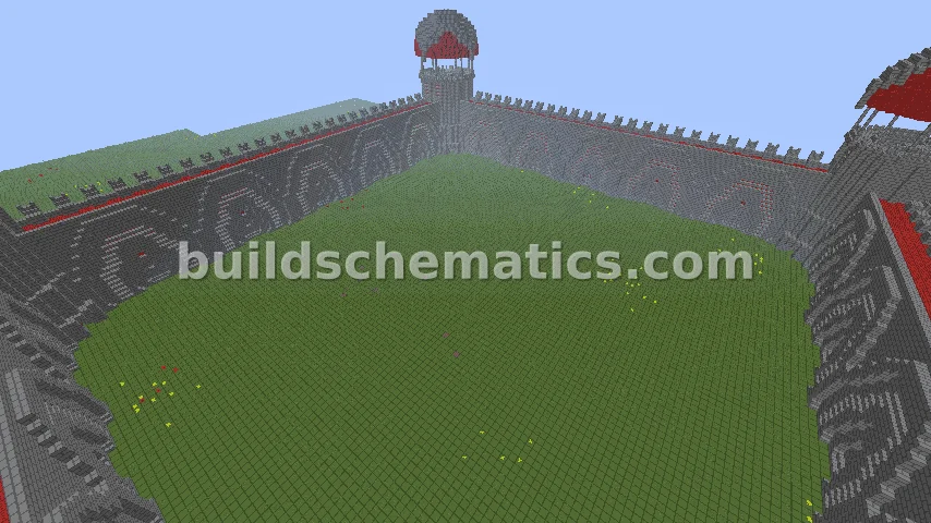 Medieval Castle Tower Structure — view 3