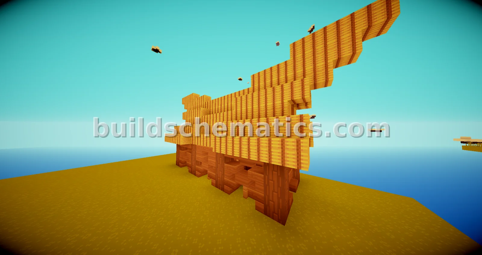 Hay Bale House — view 2