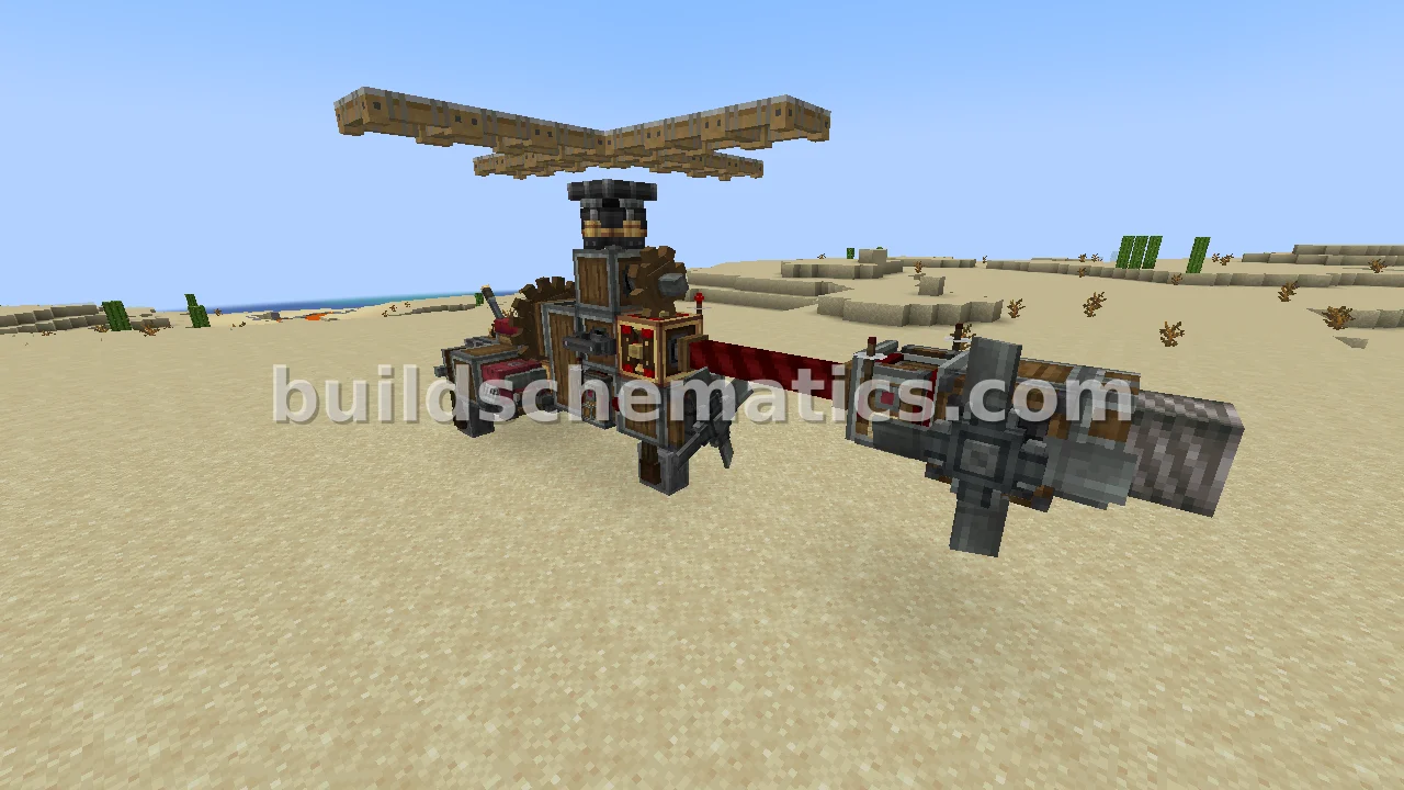 Mini Dual Engine Helicopter — view 3
