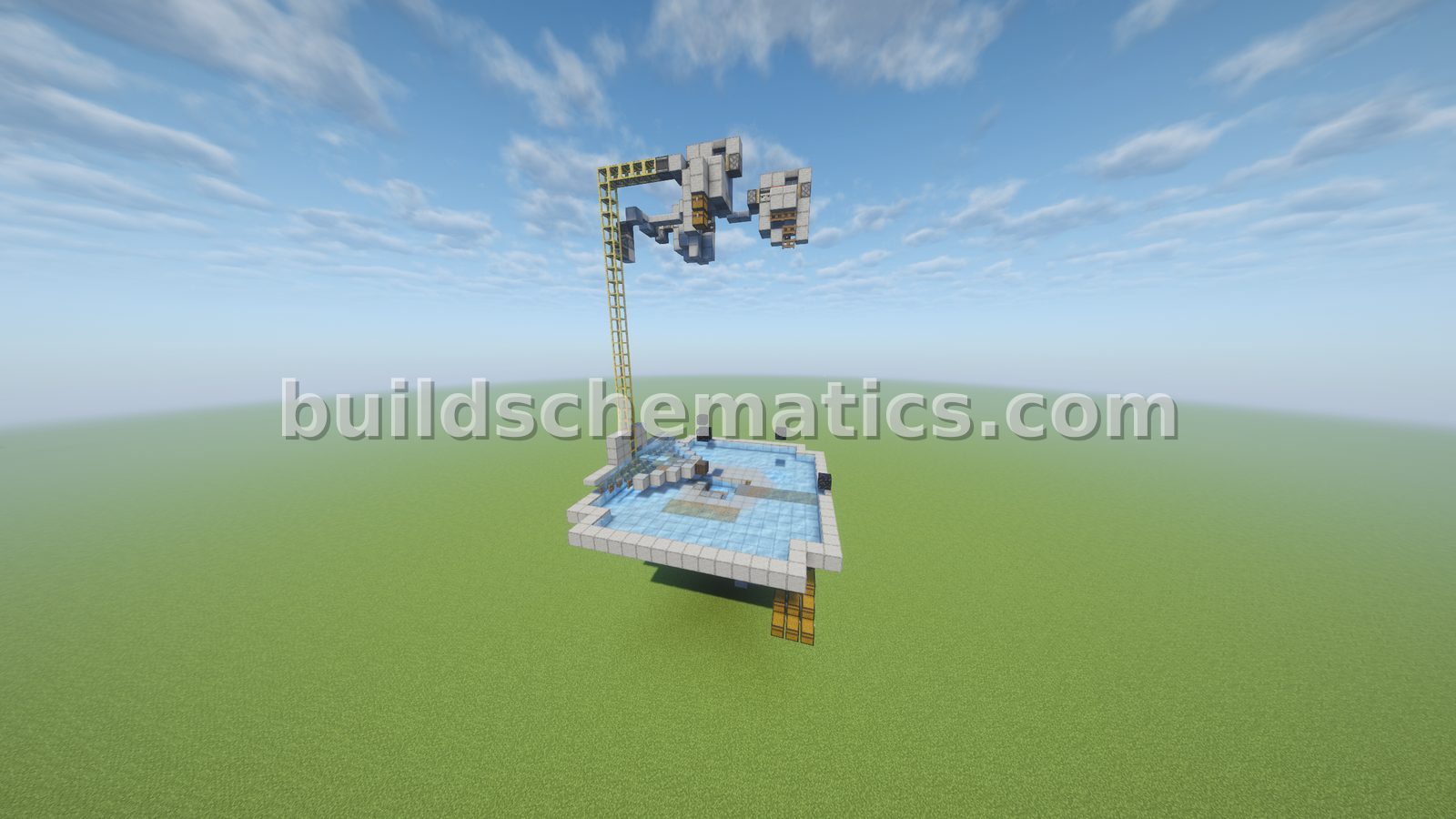 Dark Oak Tree Farm Design