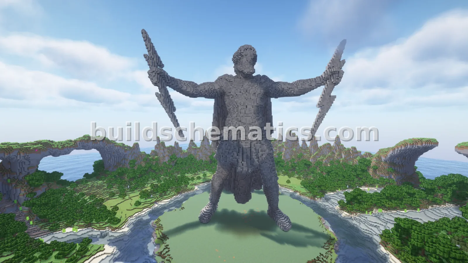 The Thunderous Voxel Titan Structure