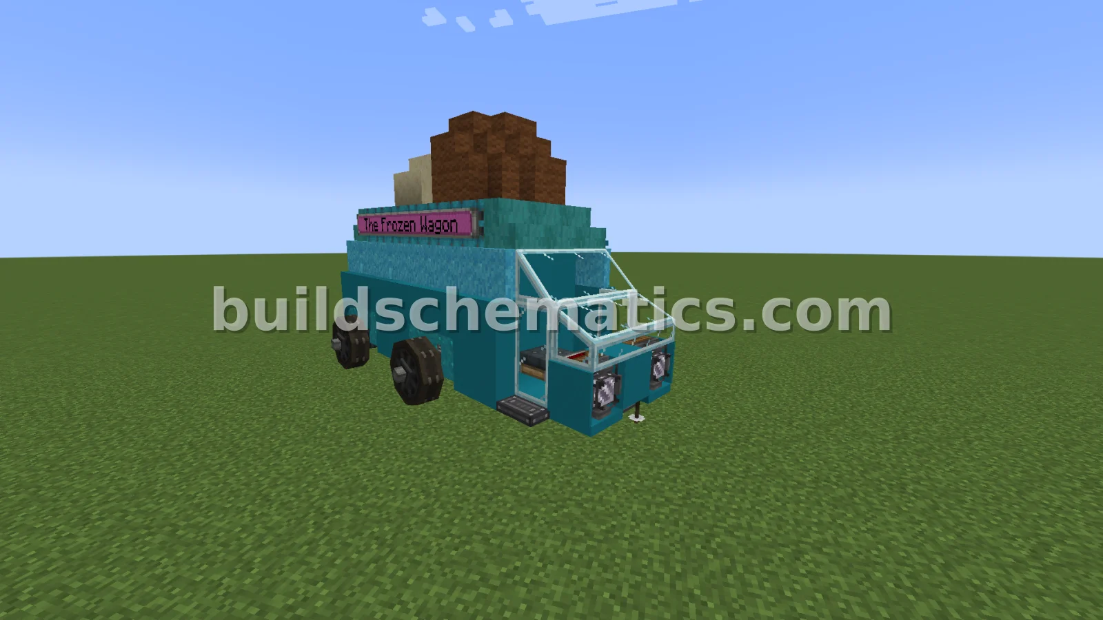 Ice Cream Van Vehicle — view 2