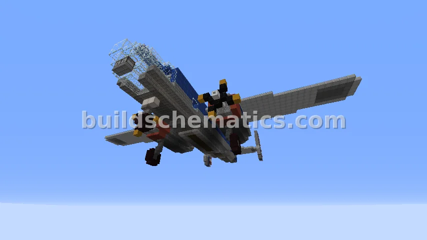 B-25 Bomber Aircraft Replica — view 2