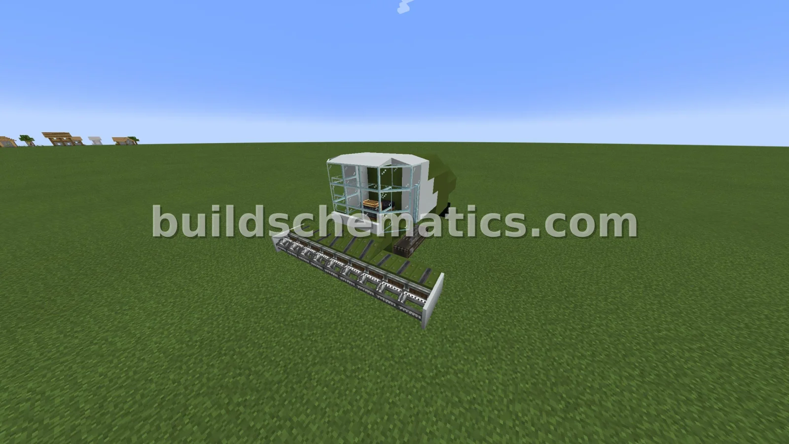 Automatic Crop Harvester with Cart Storage — view 2