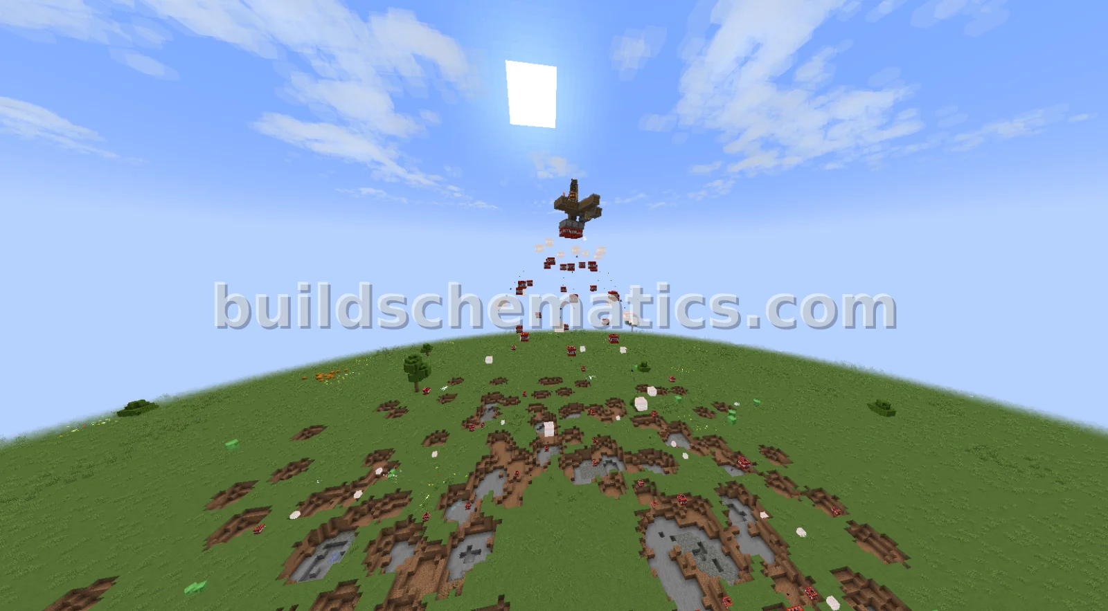 Orbital Strike Cannon Airship