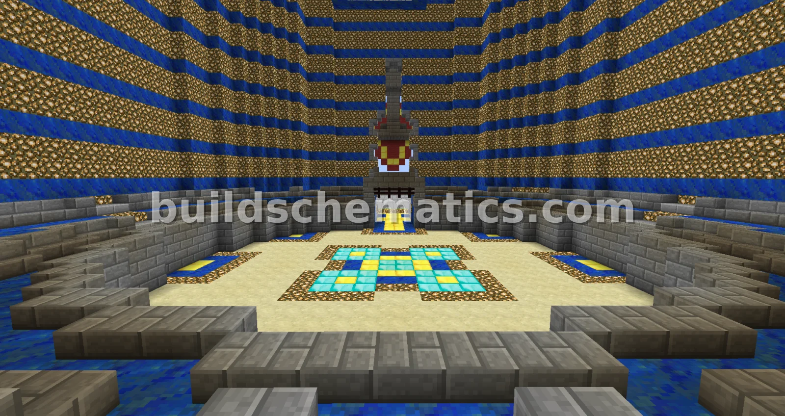 Medieval Arena for Two Combatants — view 3