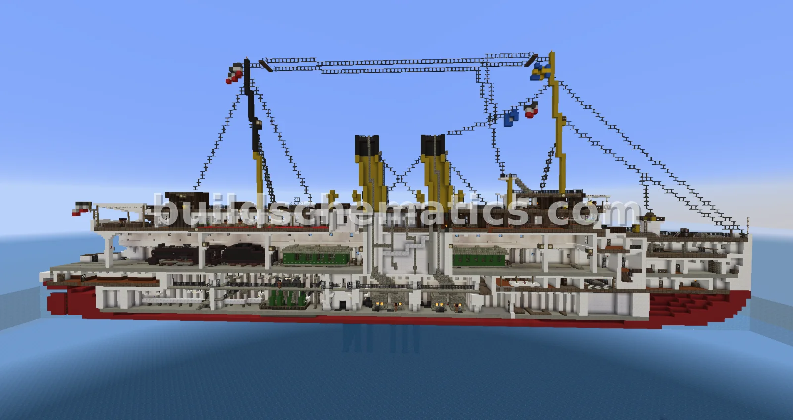 German Train Ferry Preussen 1909 Ship Recreation — view 4