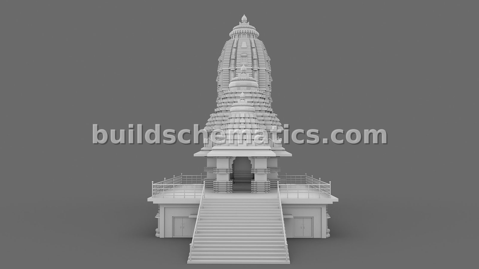 Ancient Hindu Temple Structure