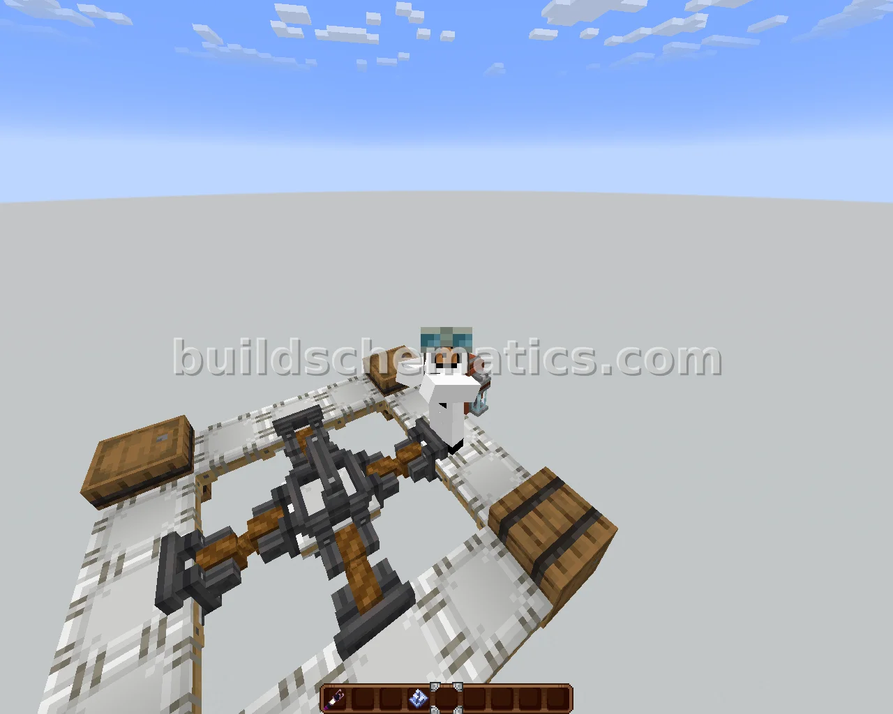 Physics Glitch UFO Flying Machine — view 2