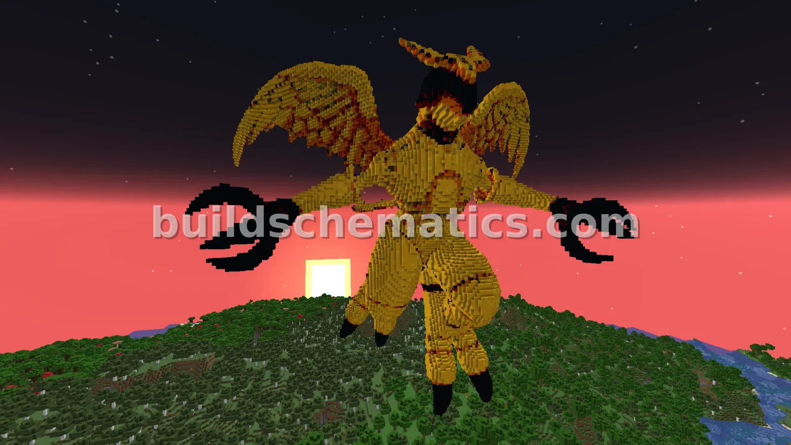 MazaVili's Eaglemon Statue Build — view 2
